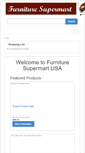 Mobile Screenshot of furnituresupermart.com